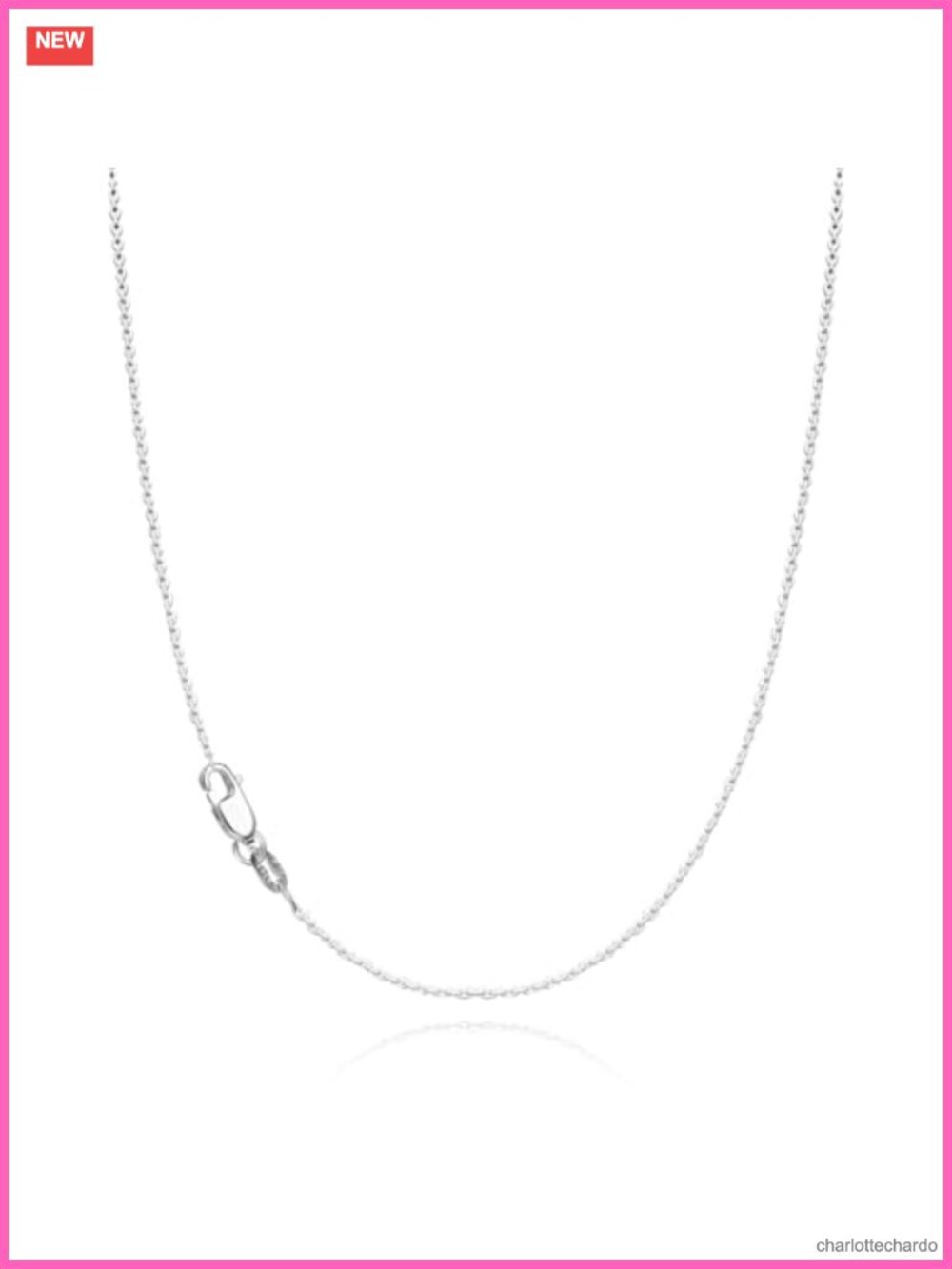 18K Gold Plated 925 Sterling Silver Cable Chain Necklace, 1.1mm Thin Dainty